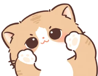 🐱 emoji ૮꒰ ｡っ -｡꒱ఎ   ⃝@mewsticks ⊹  ◜ ♡  𝅭 Telegram sticker 7 of 40