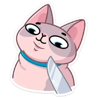 🔪 emoji Паффи (@TgSticker) Telegram sticker 19 of 48