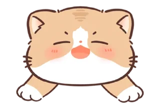 🐱 emoji ૮꒰ ｡っ -｡꒱ఎ   ⃝@mewsticks ⊹  ◜ ♡  𝅭 Telegram sticker 18 of 40
