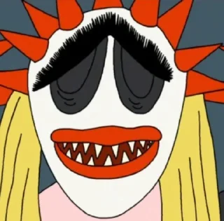 Sticker from Superjail! The triplets♦