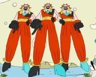 Sticker from Superjail! The triplets♦