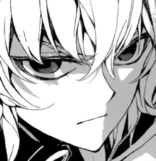 😠 emoji ;;Mikaela Hyakuya Telegram sticker 12 of 19