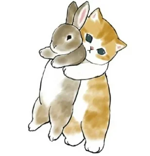 Sticker from котики-бегемотики
