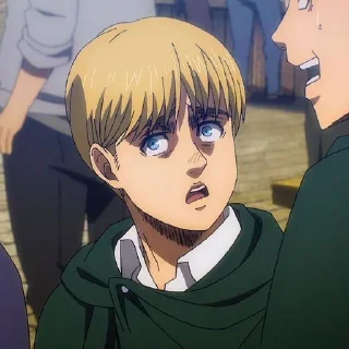 Sticker from /ᐠ - ˕ -マ✮⋆˙Armin Arlert˙⋆✮