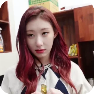 💥 emoji Chaeryeong @mum_yuqi00 Telegram sticker 8 of 30