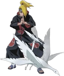 Sticker from deidara sempai :: @akonsx