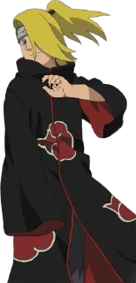 Sticker from deidara sempai :: @akonsx