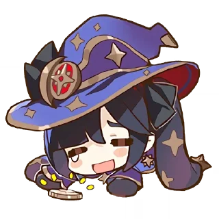 Sticker from 𝐠𝐞𝐧𝐬𝐡𝐢𝐧 𝐬𝐭𝐢𝐜𝐤𝐞𝐫𝐬.