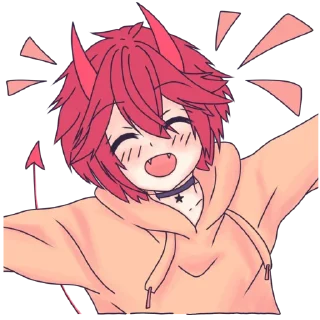 🔥 emoji ⊹◁✰•Niko•✰▷⊹ Telegram sticker 8 of 30