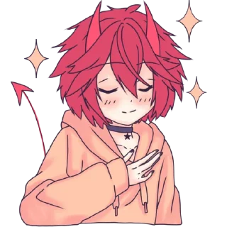 🔥 emoji ⊹◁✰•Niko•✰▷⊹ Telegram sticker 11 of 30