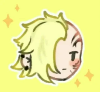 💛 emoji Shion Madarame Telegram sticker 4 of 35