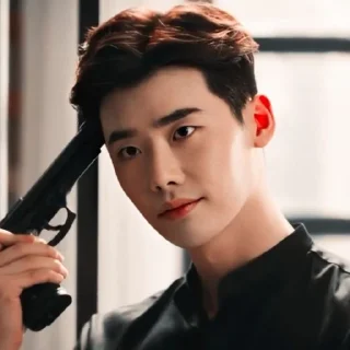 Sticker from lee jong suk by @rekkerr