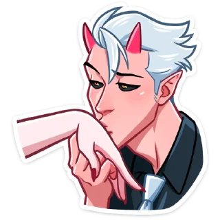 Sticker from Демон и Ангелица @Nyasticks
