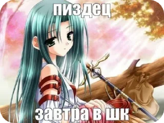 Sticker from Няшки с текстом 2