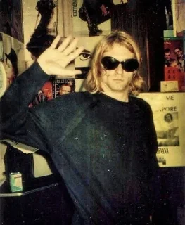 🙌 emoji kurt cobain Telegram sticker 7 of 104