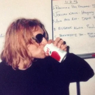 🙃 emoji kurt cobain Telegram sticker 5 of 104
