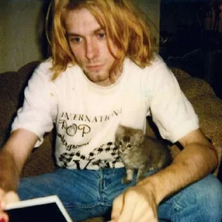 Sticker from 🎸Kurt Cobain Supermacy 🎸