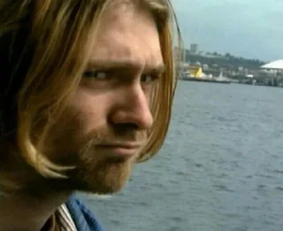 🤨 emoji kurt cobain Telegram sticker 12 of 104