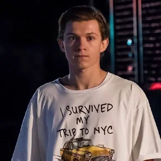 😢 emoji Tom Holland is my husband, avengek Telegram sticker 4 of 120