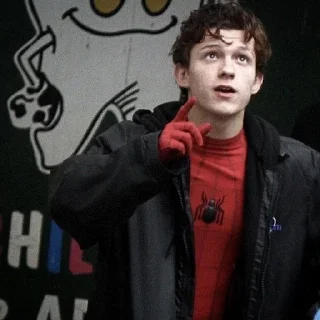 👈 emoji Tom Holland is my husband, avengek Telegram sticker 19 of 120