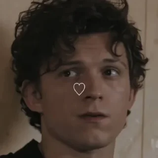 🥵 emoji Tom Holland is my husband, avengek Telegram sticker 10 of 120