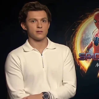 ❓ emoji Tom Holland is my husband, avengek Telegram sticker 20 of 120