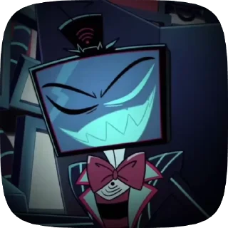 Sticker from БОЛЬШЕ ⇨ @CLOOBHUB ВОКС ОТЕЛЬ ХАЗБИН VOX HAZBIN ТГ