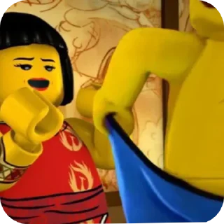 👍 emoji БОЛЬШЕ ⇨ @CLOOBHUB ЛЕГО НИНДЗЯГО LEGO NINJAGO ТГ Telegram sticker 10 of 28
