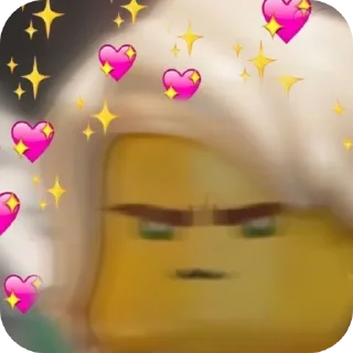 👍 emoji БОЛЬШЕ ⇨ @CLOOBHUB ЛЕГО НИНДЗЯГО LEGO NINJAGO ТГ Telegram sticker 11 of 28
