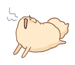 🐶 emoji ꒰  ྀི◞ ◟ ꒱  @mewsticks  ܀ ⊹ ˚ Telegram sticker 4 of 40