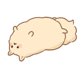 🐶 emoji ꒰  ྀི◞ ◟ ꒱  @mewsticks  ܀ ⊹ ˚ Telegram sticker 3 of 40