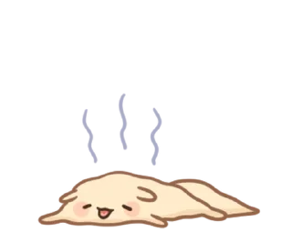 🐶 emoji ꒰  ྀི◞ ◟ ꒱  @mewsticks  ܀ ⊹ ˚ Telegram sticker 19 of 40