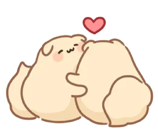 🐶 emoji ꒰  ྀི◞ ◟ ꒱  @mewsticks  ܀ ⊹ ˚ Telegram sticker 15 of 40
