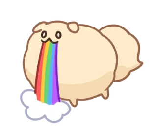 🐶 emoji ꒰  ྀི◞ ◟ ꒱  @mewsticks  ܀ ⊹ ˚ Telegram sticker 8 of 40