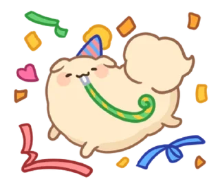 🐶 emoji ꒰  ྀི◞ ◟ ꒱  @mewsticks  ܀ ⊹ ˚ Telegram sticker 14 of 40