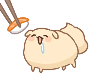 🐶 emoji ꒰  ྀི◞ ◟ ꒱  @mewsticks  ܀ ⊹ ˚ Telegram sticker 5 of 40