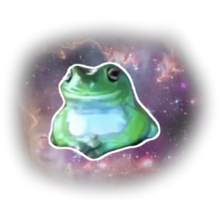Sticker from Лягушка Ну ну ну