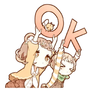 👌 emoji Милая-тян @tg_sticks Telegram sticker 5 of 32