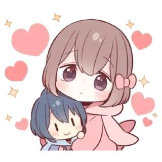 🌟 emoji Парные-тян ч.1 - @tg_sticks Telegram sticker 10 of 21