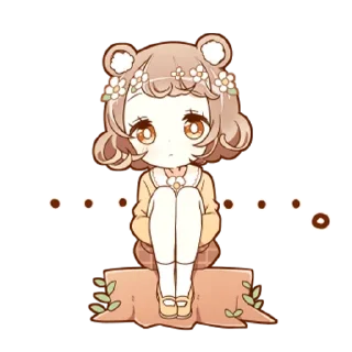 😑 emoji Милая-тян @tg_sticks Telegram sticker 24 of 32
