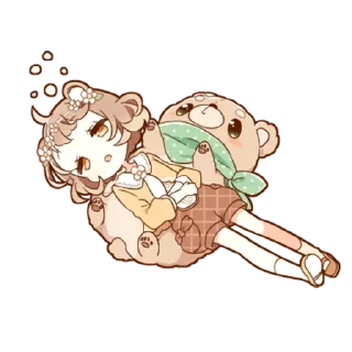 🤦‍♀️ emoji Милая-тян @tg_sticks Telegram sticker 14 of 32