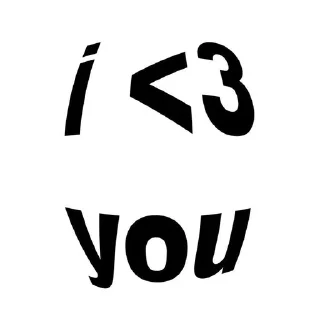 Sticker from iluv