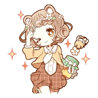 👌 emoji Милая-тян @tg_sticks Telegram sticker 6 of 32