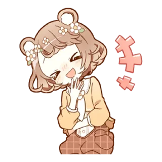 😆 emoji Милая-тян @tg_sticks Telegram sticker 20 of 32