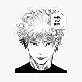 Sticker from Jjk stickers