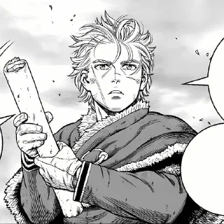 🌟 emoji Thorfinn by @D3zz11k Telegram sticker 15 of 120