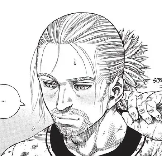 🌟 emoji Thorfinn by @D3zz11k Telegram sticker 13 of 120