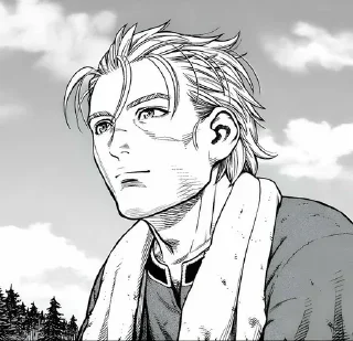 🌟 emoji Thorfinn by @D3zz11k Telegram sticker 14 of 120