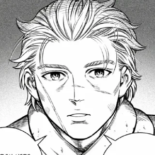 🌟 emoji Thorfinn by @D3zz11k Telegram sticker 10 of 120