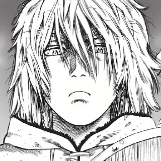 🌟 emoji Thorfinn by @D3zz11k Telegram sticker 23 of 120